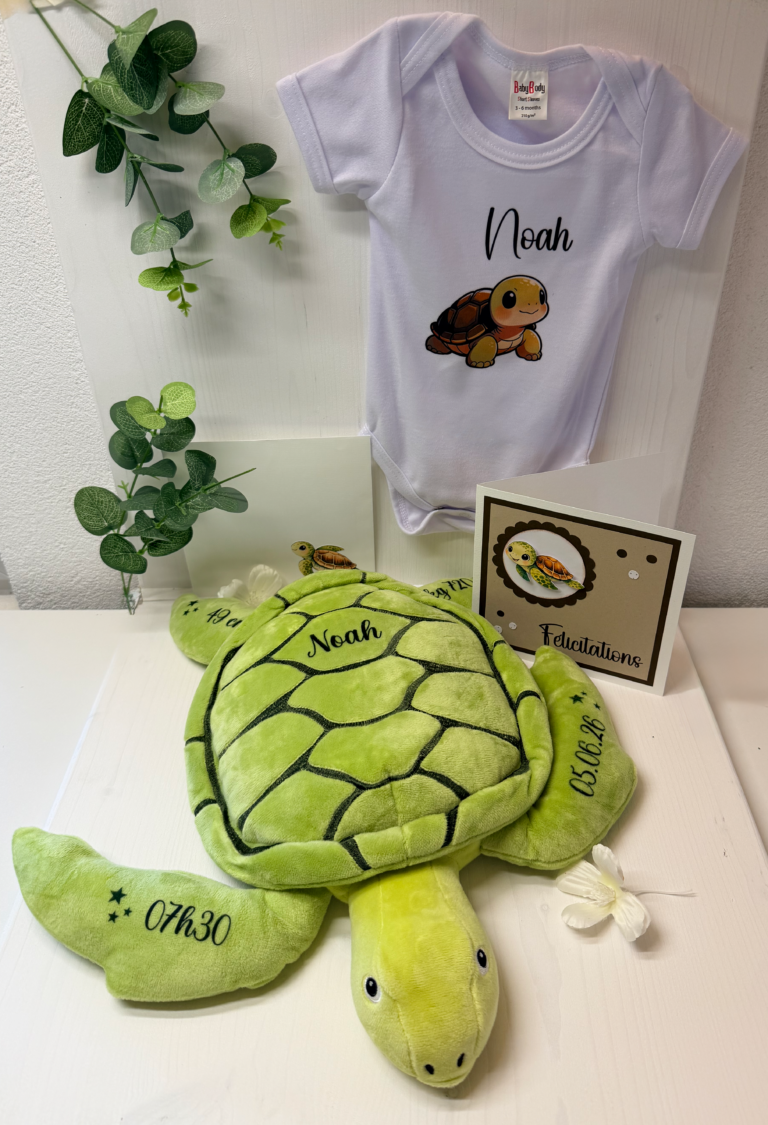 Coffret de naissance personnalisé — Cyntia Créations