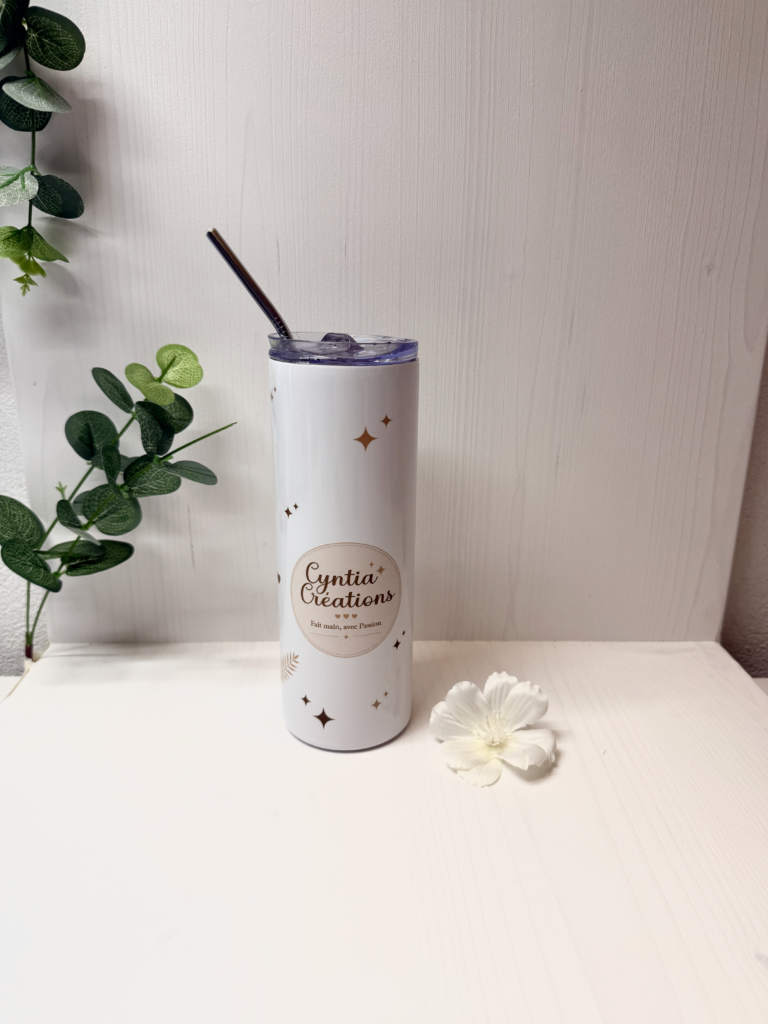 Tumbler isotherme personnalisé — Cyntia Créations