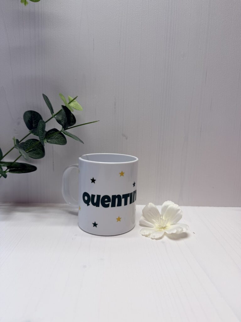 Tasse incassable personnalisée — Cyntia Créations