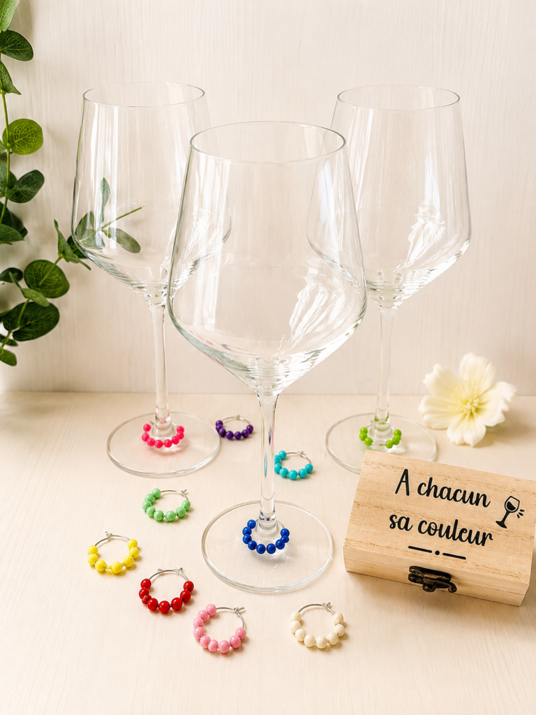 Marque-verres personnalisé — Cyntia Créations