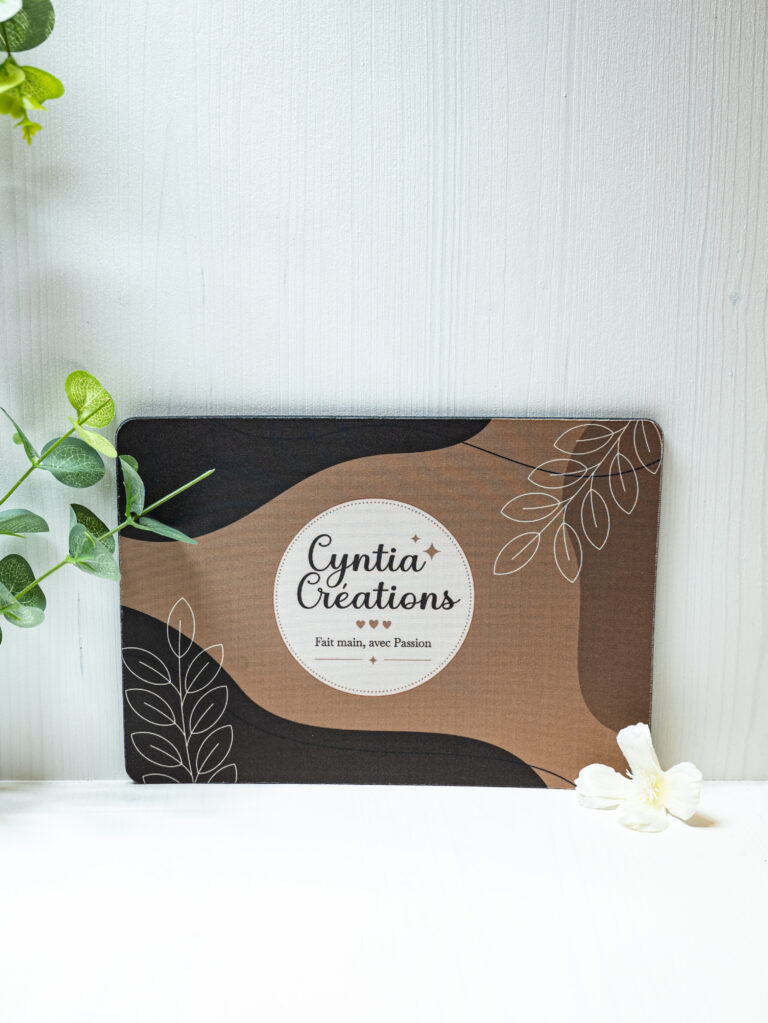 Tapis de souris personnalisé — Cyntia Créations