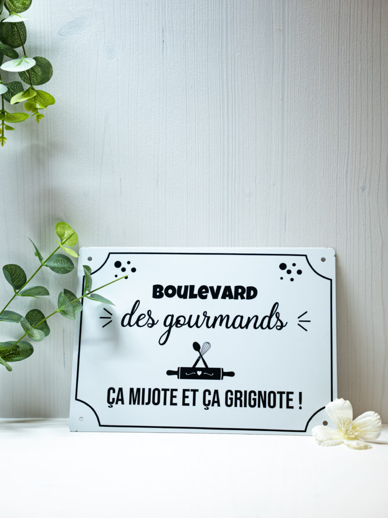 Plaque de rue personnalisé — Cyntia Créations