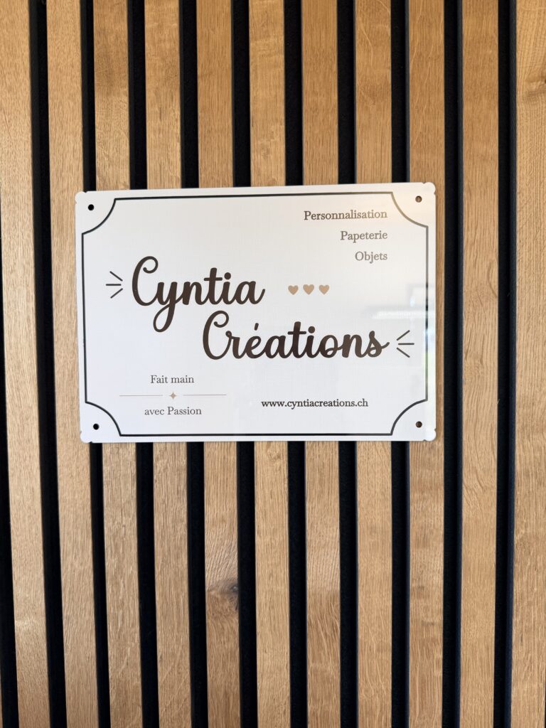 Plaque de rue personnalisé — Cyntia Créations