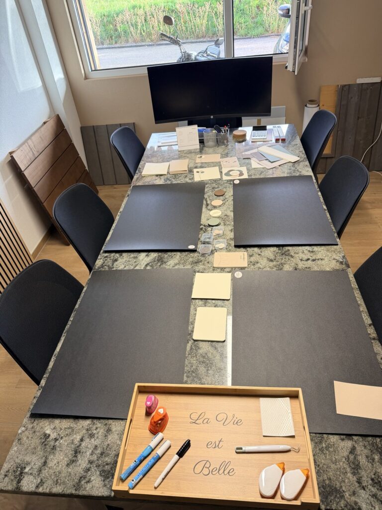 Atelier créatif chez Cyntia Créations à Mézières