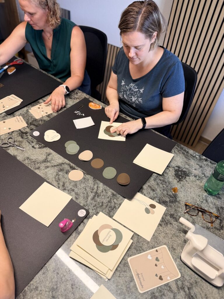 Atelier créatif chez Cyntia Créations à Mézières