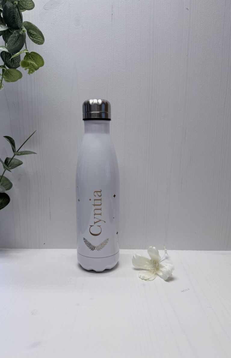 Création sur mesure Cyntia Créations — gourde isotherme