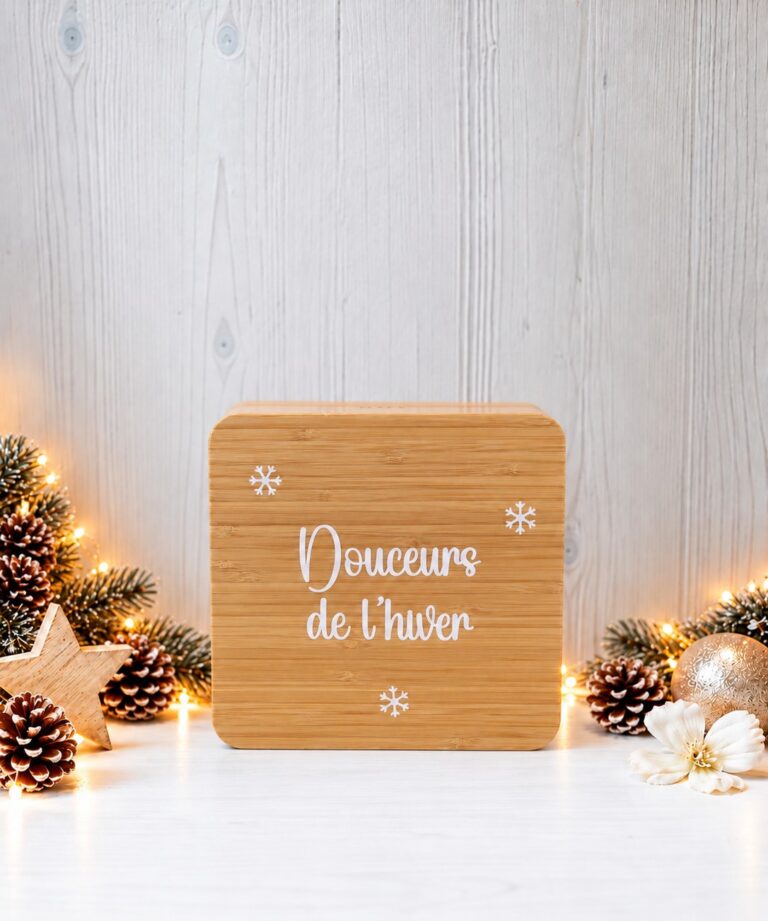 Boîte cadeau « Douceurs de l’hiver » — Cyntia Créations